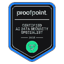 Proofpoint Certified AI Data Security Specialist 2026 badge